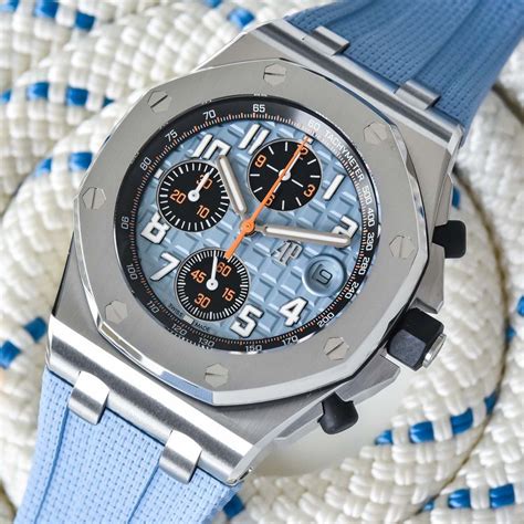 ap baby blue watch.